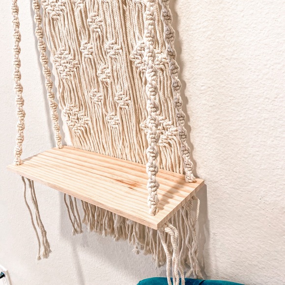 NEW Macrame Plant Shelf - Picture 10 of 12